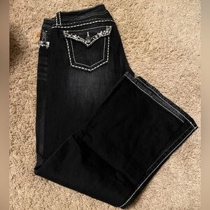 Black Miss Me Jeans
